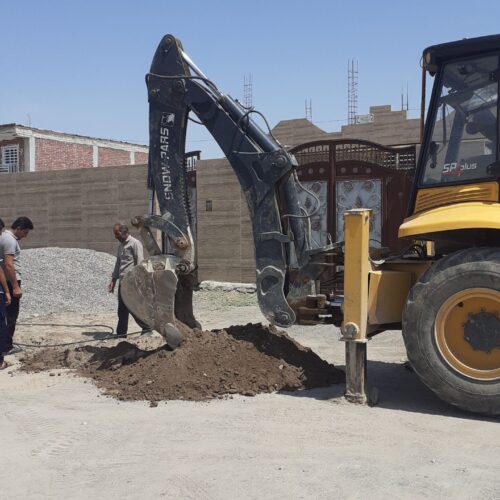 فروش یکی دستگاه بیل بکهو