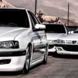 پژو پارسElxسفارشی موتور جدید