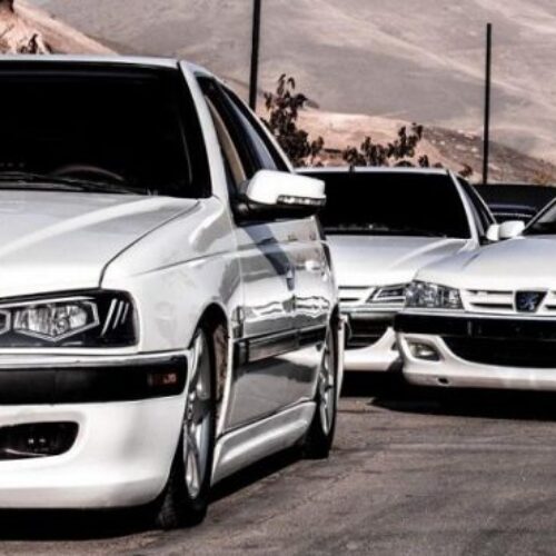 پژو پارسElxسفارشی موتور جدید