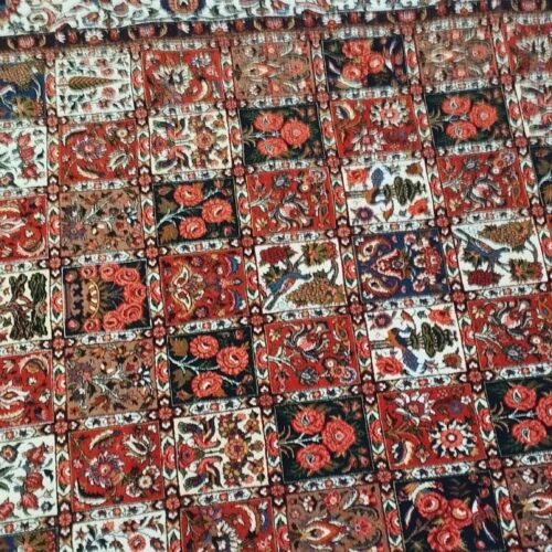 قالی دست بافت چهار لشتری