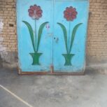 درب حیاط محکم بدون پوسیدگی