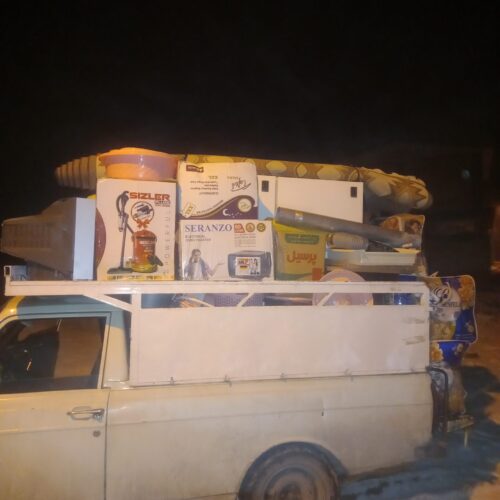 وانت تلفنی باربری وانت باراسباب کشی حمل نخاله