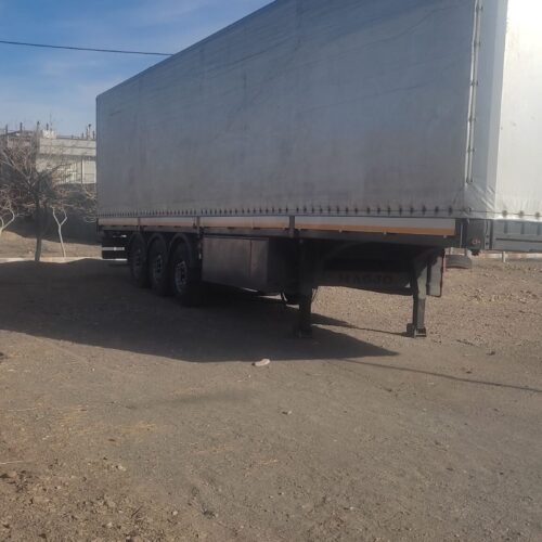 کانتینر چادری سه محور
