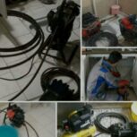 لوله بازکنی چاه بازکنی رفع گیر و فنرزن