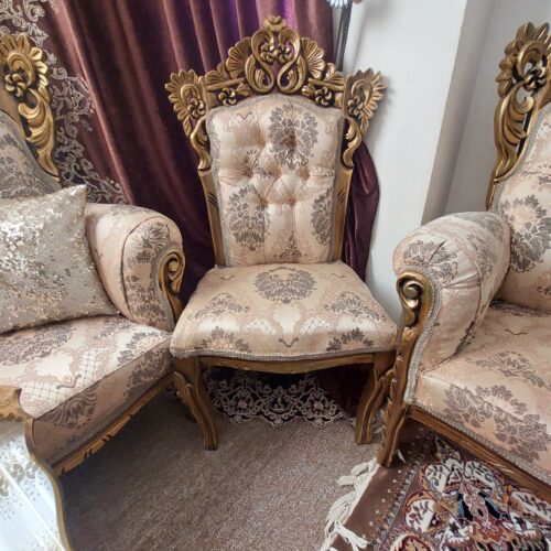 فروش مبل سلطنتی کلاسیک چوبی