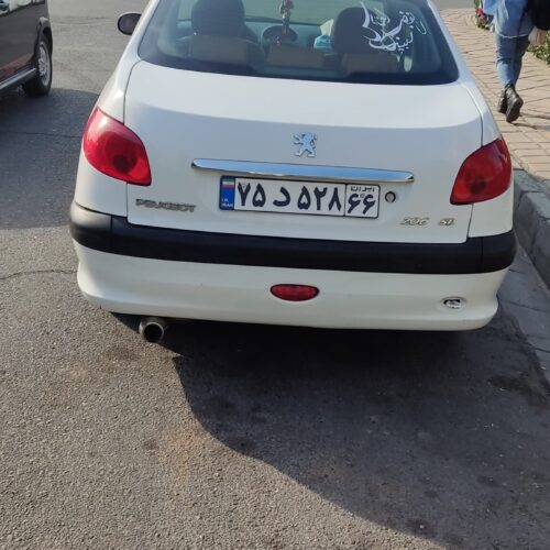 پژو 206 sd v8