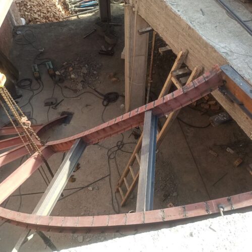 جوشکاری واسکلت بندی