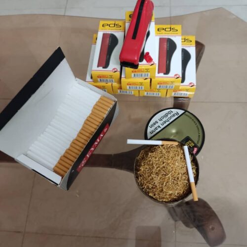 انواع دستگاه برقی و دستی پوکه پر کن سیگار به همراه توتون و تنباکو فله