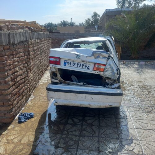 سمند 95تصادفی ماشین بم هست