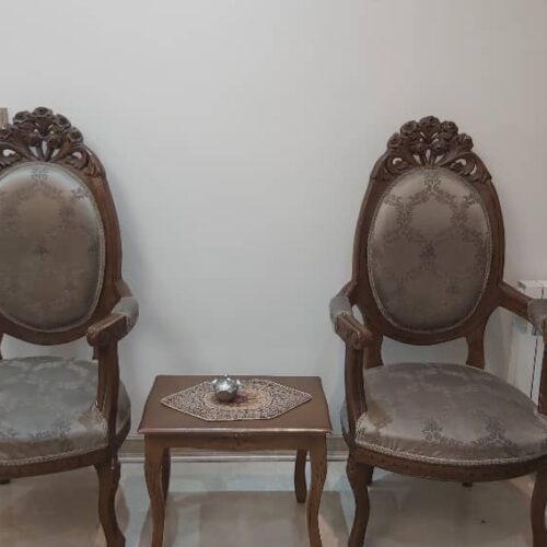 مبلمان سلطنتی چوبی سالم 9 نفره