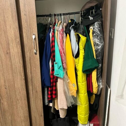 کمد لباس و میز آرایش با سه تا کشو