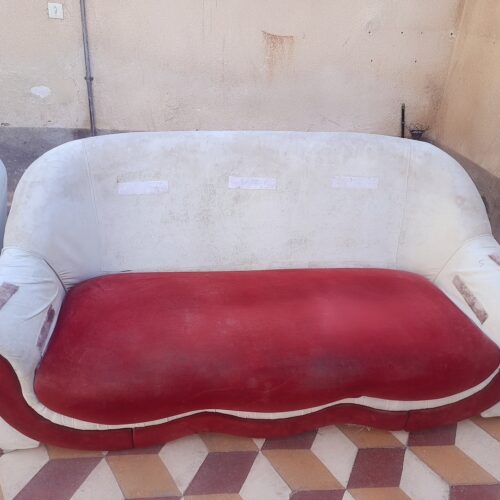 مبل راحتی 7 نفره چرم