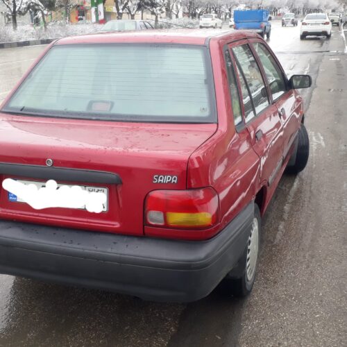 پراید بنزینی مدل 88 شاسی پلمب