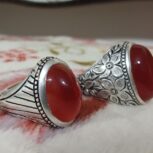 انگشترنقره عقیق آبدار
