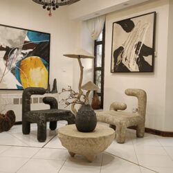نشیمنگاه  G   پاپیه ماشه  سبک :مجسمه سازی  مدرن