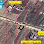 زمین بحر اتوبان قزوین به تهران