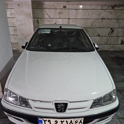 پژو پارس سفید صفر