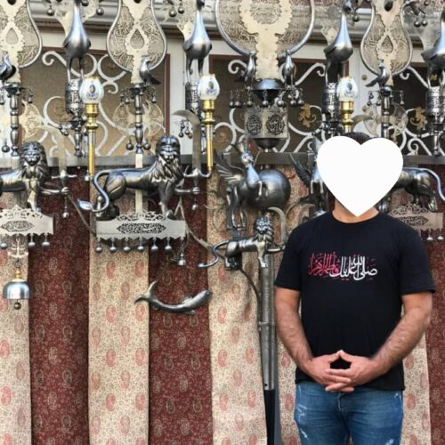 علامت 5 تیغ چوب بلند