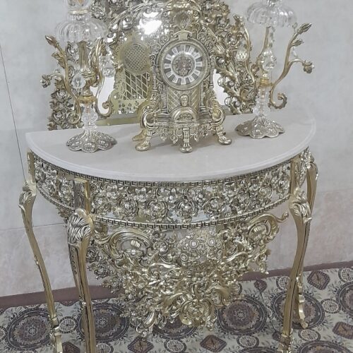 ست کامل آینه وشمعدانی برای عروس و داماد (نو نو)