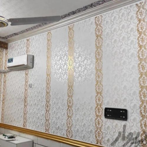 رنگ آمیزی با طرح کاغذ دیواری فقط 12تومن
