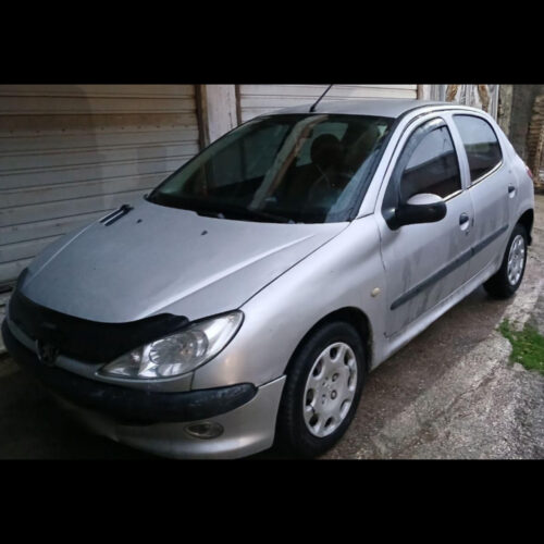 پژو ۲۰۶ تیپ ۶ اتومات ۸۳ نقره‌ای سالم تمیز