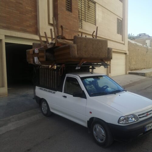 باربری با وانت و نیسان به تمام نقاط ارسال کارگر