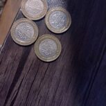 4 سکه ی 1 لیری ترکیه