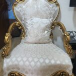 مبلمان7نفره و میز و صندلی و عسلی و جلو مبلی