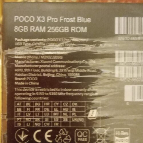 Poco x3 pro