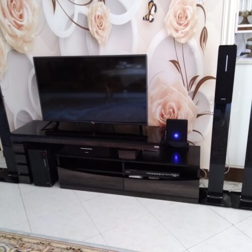 مبل 9نفره چوب گردو بامیز تلویزیون