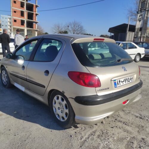 پژو 206 فنی سالم بیمه 9ماه