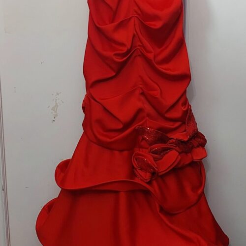 لباس مجلسی قرمز ترکیه