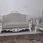 مبل7نفره تمیزوکاملاسالم همراه بامیزدوعسلی