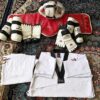 پک کامل لباس و وسایل تکواندو پسرانه سایز 4