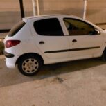 پژو 206 سفید مدل 92