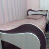 تخت تک نفره  ودراور آینه