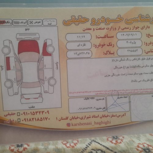 خودرو. پژو 405