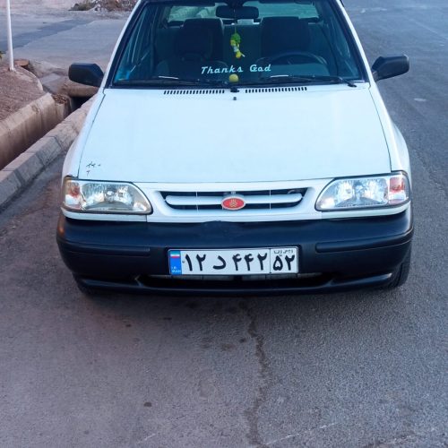 پراید سفید مدل 1375