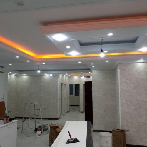 نصب و اجرای خدمات کناف تایل 60 در 60 و پی وی سی