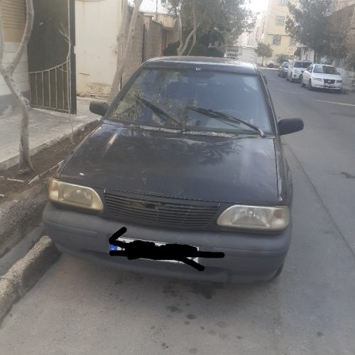 پراید مدل 84 موتور و گیربکس تازه تعمیر