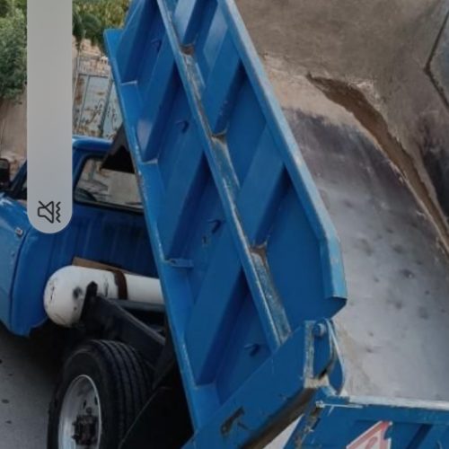 کودحیوانی گوسفندی  با نیسان کمپرس