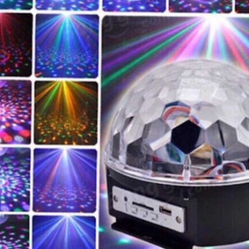 اسپیکر و رقص نور LED