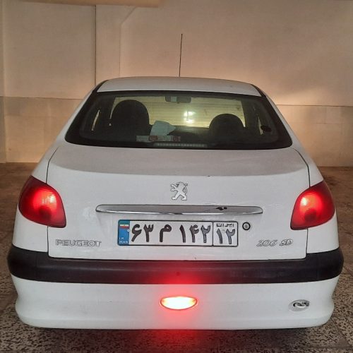 پژو 206 sd تیپ5 تیوفایو Tu5