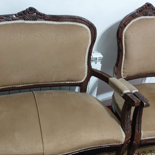 مبل 8 نفره کلاسیک کارکرده
