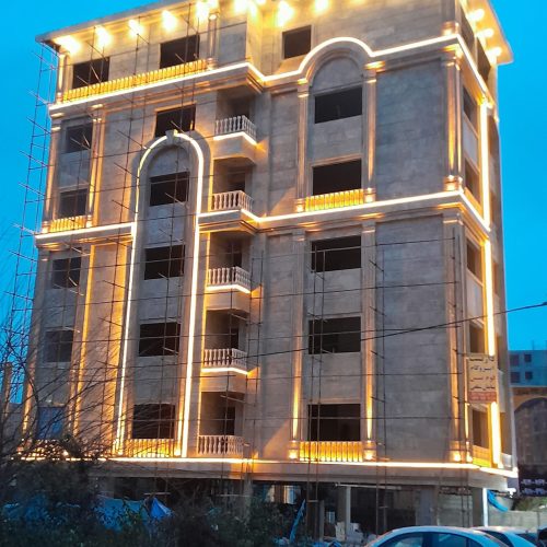 اجرای نمای سنگ انتیک و رومی