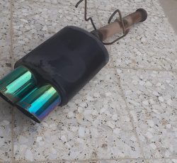 منبع اگزوز اسپرت 715 امریکایی دو لول