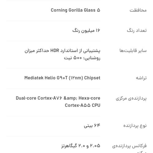 گوشی شیائومی نوت 8پرو سالمِ سالم