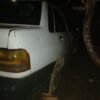 پراید مدل 77 پورنگ شاسی جلو ضربه داره