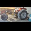 تراکتور285خونگی همراه تریلی چرخ بزرگ