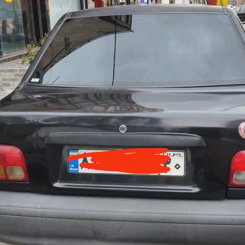 پراید مشکی متالیک مدل 85